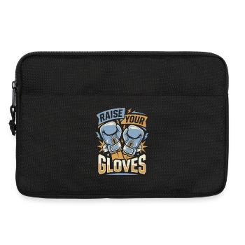 Levez vos gants Gants de boxe - Sacoche pour ordinateur portable 13 pouces - noir - Devant