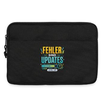 Fehler Werden Updates Level Up - Laptoptasche 13" - Schwarz - Vorne