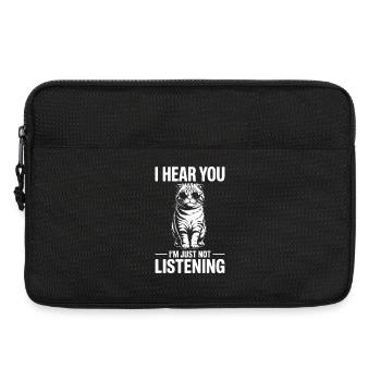 Scottish Folding Cat Scottish Fold Gift - Laptop bag 13" - black - Front
