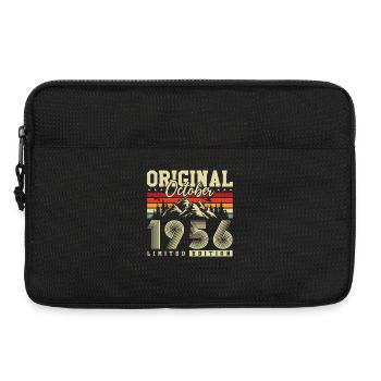 Original octobre 1956 – Millésime du 70e anniversaire - Sacoche pour ordinateur portable 13 pouces - noir - Devant