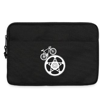 Art du matériel et du vélo - Sacoche pour ordinateur portable 13 pouces - noir - Devant