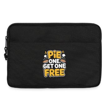 Chef pâtissier Tarte Un Et Un Gâteau Dessert Gratuit - Sacoche pour ordinateur portable 13 pouces - noir - Devant
