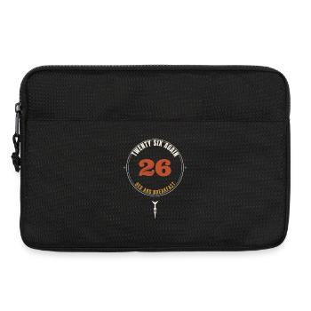 Darts Vingt-six Encore Bed And Breakfast Funny Dar - Sacoche pour ordinateur portable 13 pouces - noir - Devant