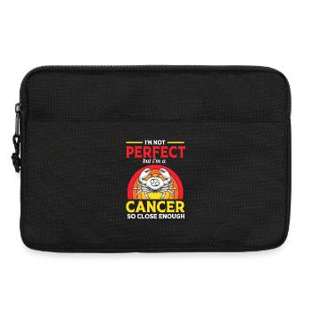 Zodiac sign Cancer - Laptop bag 13" - black - Front