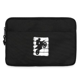 Motocross - Sacoche pour ordinateur portable 13 pouces - noir - Devant