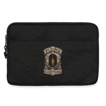 Tailleur de pierre La plomberie de pierre est tout - Sacoche pour ordinateur portable 13 pouces - noir - Devant