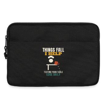 Cat Stuff, Autumn, Help, Funny Cats, Besi - Laptop bag 13" - black - Front