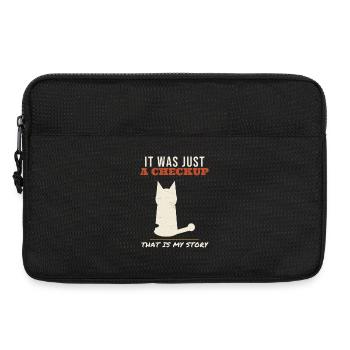 Cat: It was just a check-up – lust - Laptop bag 13" - black - Front