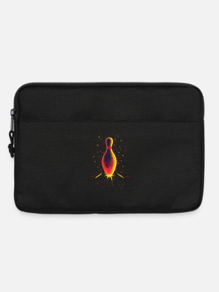 Vintage Bowling - Laptoptasche 13" - Schwarz