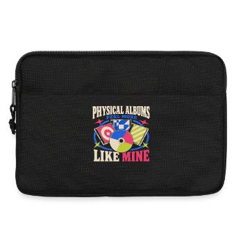Cd-sammler Kompaktplatte Physisches Medium - Laptoptasche 13" - Schwarz - Vorne