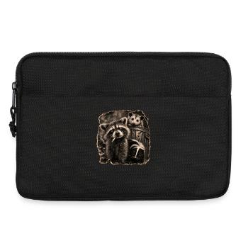 Trash Panda Night Crew Raccoon Opossum Skunk  - Laptoptasche 13" - Schwarz - Vorne