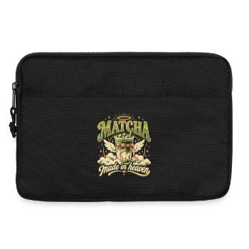 Matcha Himmel Becher - Laptoptasche 13" - Schwarz - Vorne