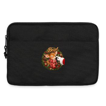 Boop! Cute Reindeer Christmas - Laptoptasche 13" - Schwarz - Vorne