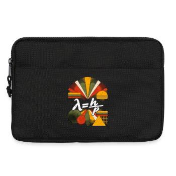 De Broglie-Wellenlänge – Physikalische Gleichung - Laptoptasche 13" - Schwarz - Vorne