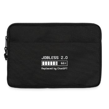 Conception réfléchissante de liberté et de résilience - Sacoche pour ordinateur portable 13 pouces - noir - Devant
