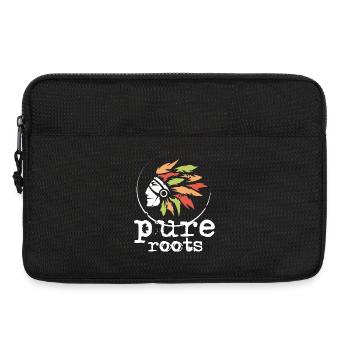 Amérindien plumes colorées chef racines icône - Sacoche pour ordinateur portable 13 pouces - noir - Devant