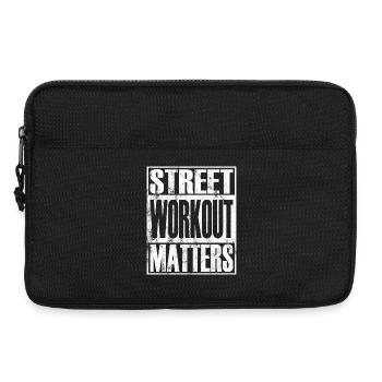 Street Workout Matters Calisthenics - Sacoche pour ordinateur portable 13 pouces - noir - Devant