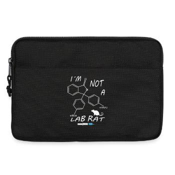 Ich bin keine Labor Ratte - Laptoptasche 13" - Schwarz - Vorne