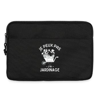 Je peux pas j'ai jardinage 4 - Sacoche pour ordinateur portable 13 pouces - noir - Devant