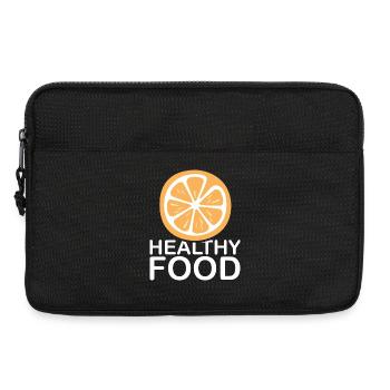 Alimentation saine Alimentation saine Fruits orange Fruits - Sacoche pour ordinateur portable 13 pouces - noir - Devant