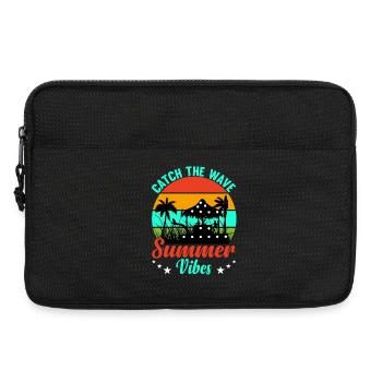 Summer Summer Catch the Wave - Laptop bag 13" - black - Front