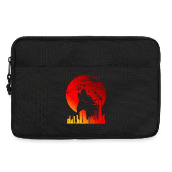 BLOOD MOON | RED FULL MOON GIFTS - Laptop bag 13" - black - Front
