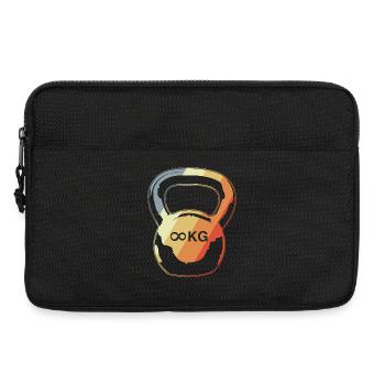 Ball dumbbell - Laptop bag 13" - black - Front