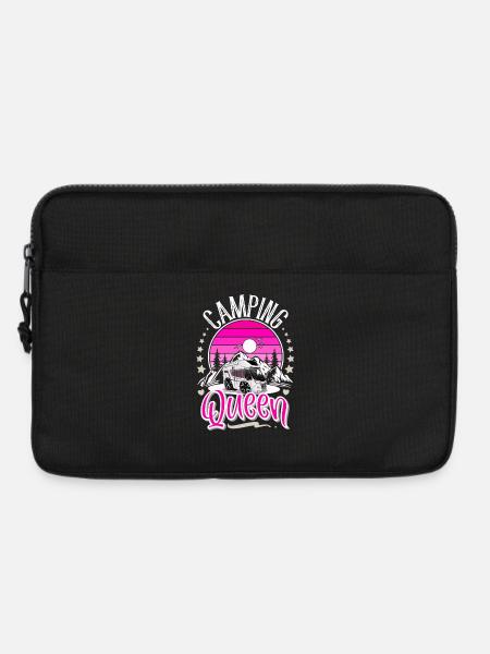 Camping Queen Camper Campen Oma - Laptoptasche 13" - Schwarz