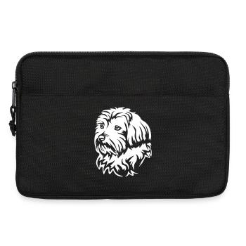 Bolonka Zwetna Kopf "Black Edition" - Laptoptasche 13" - Schwarz - Vorne