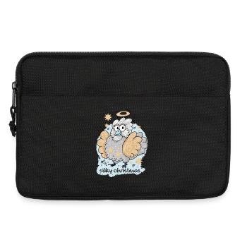 Silky Christmas - Laptop bag 13" - black - Front