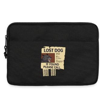 Missing Hellhound - Laptop bag 13" - black - Front