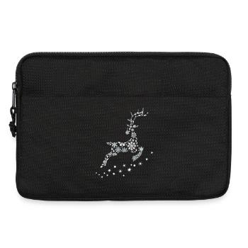 Reno Navideño - Rennes de Noël - Joyeux Noël - Sacoche pour ordinateur portable 13 pouces - noir - Devant