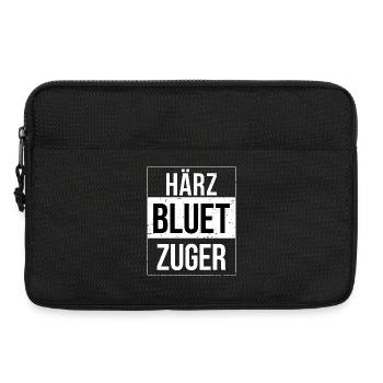 Härzbluetzuger Zug Schweiz Zuger - Laptoptasche 13" - Schwarz - Vorne
