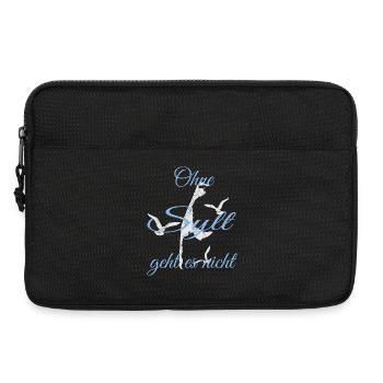 Sylt Motiv - Laptoptasche 13" - Schwarz - Vorne
