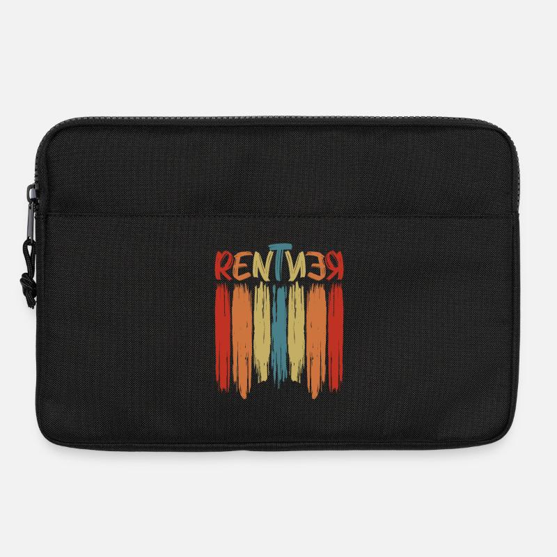 Rentner - Laptoptasche 13" - Schwarz