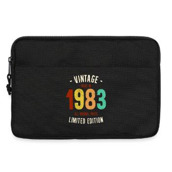 Vintage 1983 Limited Edition - Laptop bag 13" - black - Front