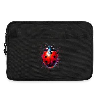 Marienkäfer - Laptoptasche 13" - Schwarz - Vorne