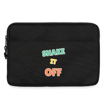 Lebendiges Shake It Off Motivationsdesign - Laptoptasche 13" - Schwarz - Vorne