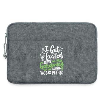 Gartenarbeit Gärtner - Laptoptasche 13" - Grau meliert - Vorne
