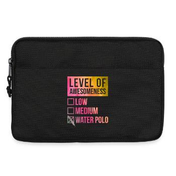 Water Polo - Laptop bag 13" - black - Front