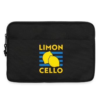Limoncello Zitronen Tomato Girl Summer Italien - Laptoptasche 13" - Schwarz - Vorne
