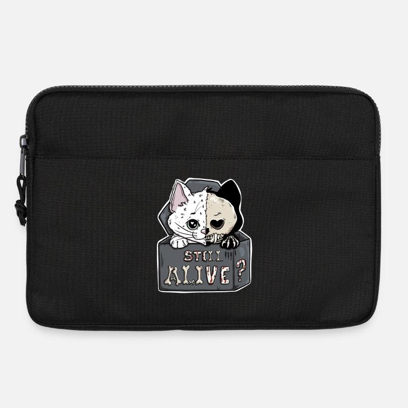 Schrödingers Katze – Still Alive Halloween - Laptoptasche 13" - Schwarz