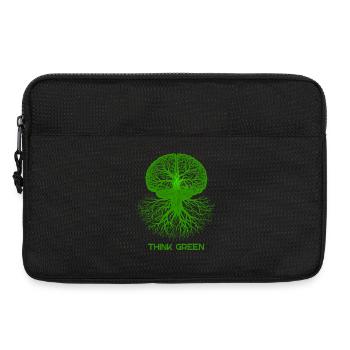 Think Green - Laptop bag 13" - black - Front