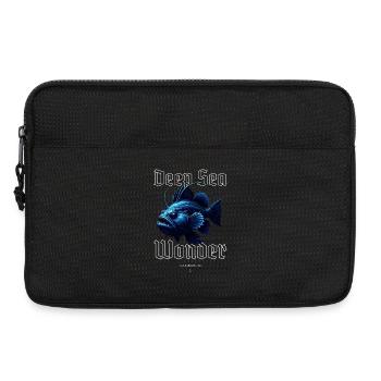 Deep Sea Wonder - Laptop bag 13" - black - Front
