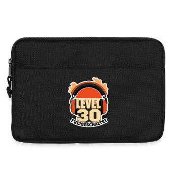 Alter 30 Frei Geschaltet Hörstück - Laptoptasche 13" - Schwarz - Vorne