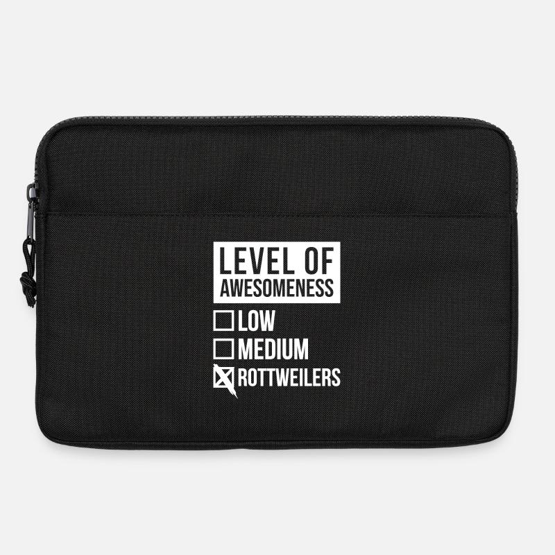 Rottweiler - Laptoptasche 13" - Schwarz