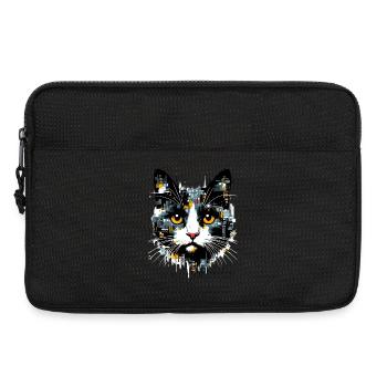 Cat - Laptop bag 13" - black - Front