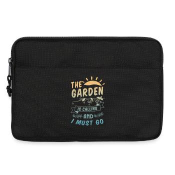 The garden is calling And I Must Go 3 - Laptop bag 13" - black - Front