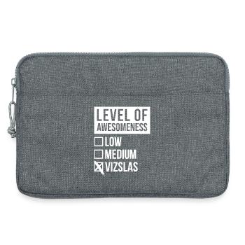 Vizsla - Sacoche pour ordinateur portable 13 pouces - gris chiné - Devant