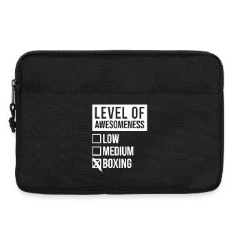 Boxen - Laptoptasche 13" - Schwarz - Vorne